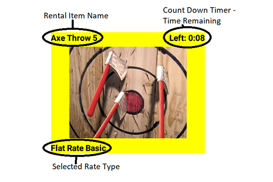 Rental Ending using "Count Down" timer